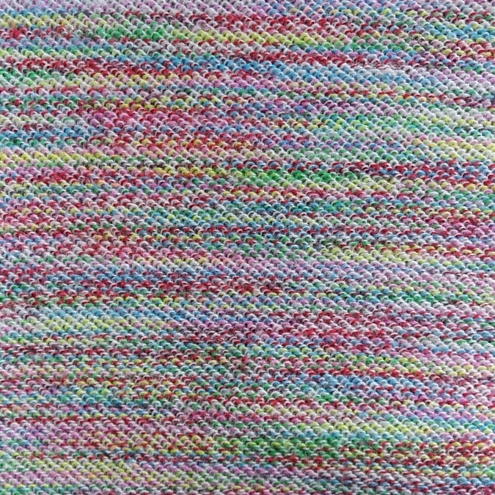 Anthropologie Saturday Sunday Aphra Space Dyed Rainbow Knit Top View 2
